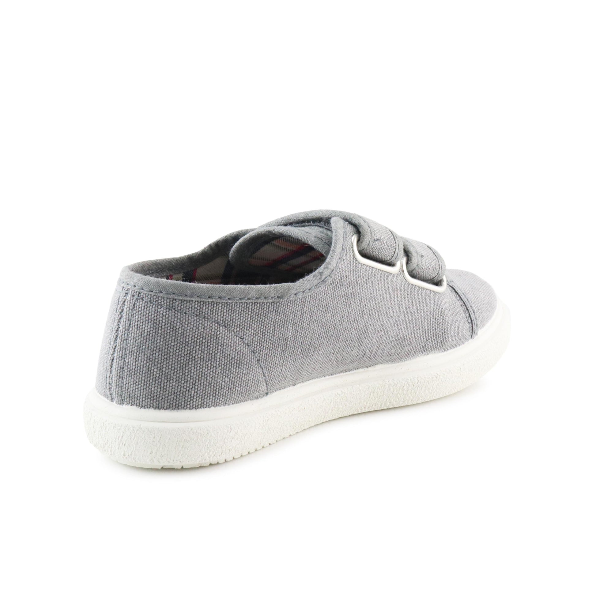 Zapatilla casual gris con velcro 445 de Vulladi - 445-16-3.jpg