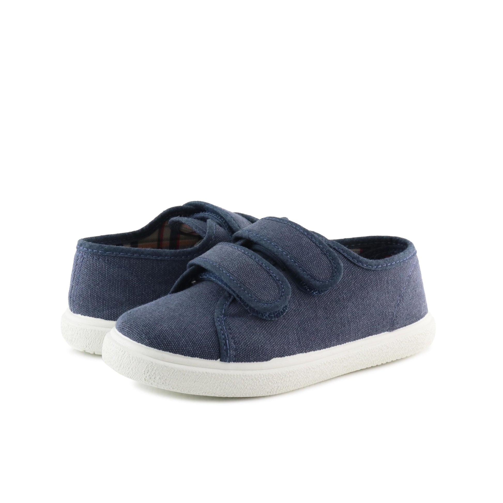 Zapatilla casual azul con velcro 445 de Vulladi - 445-7-2.jpg