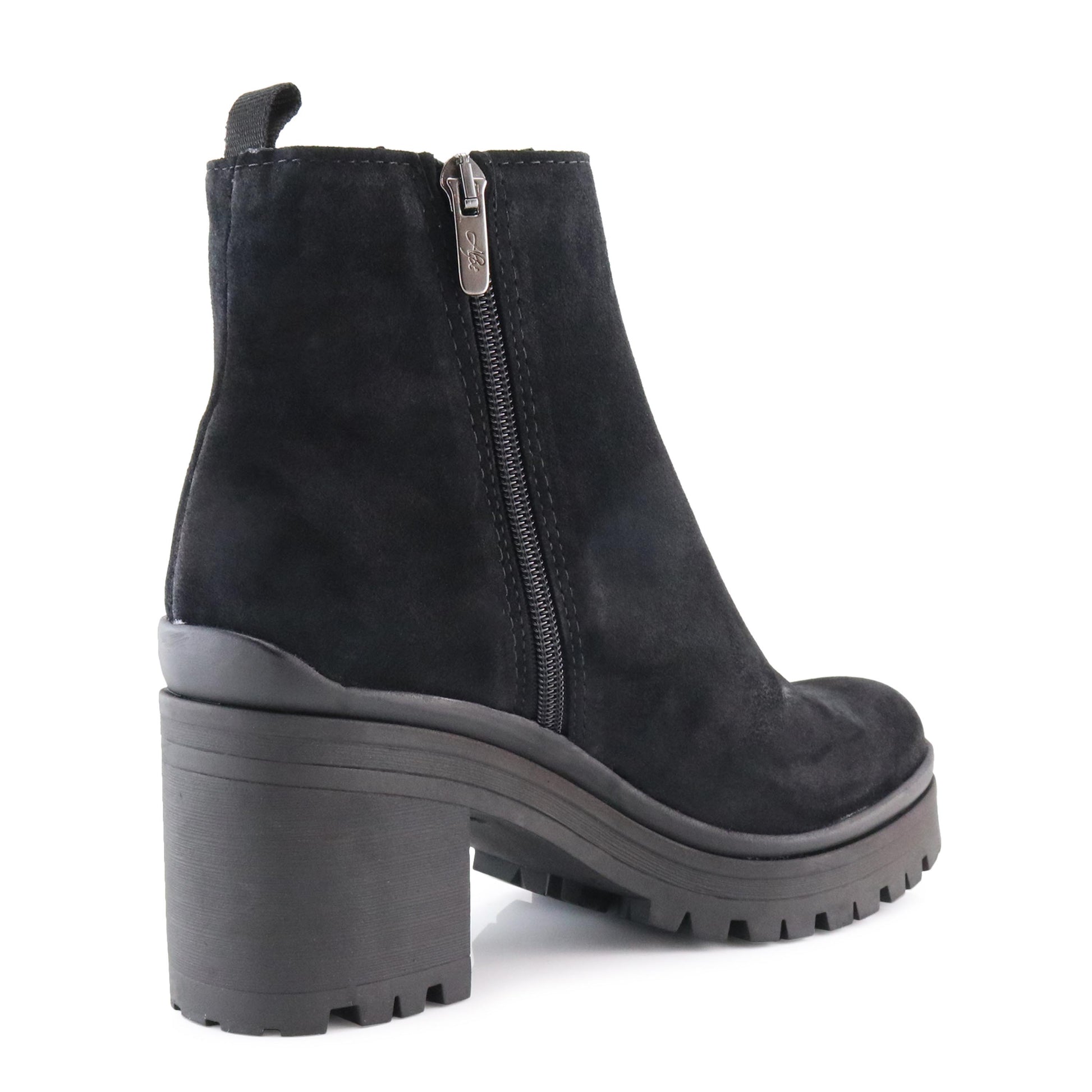 Botín de tacón ante negro con cremallera 4510 Alpe - 4510-31-3.jpg