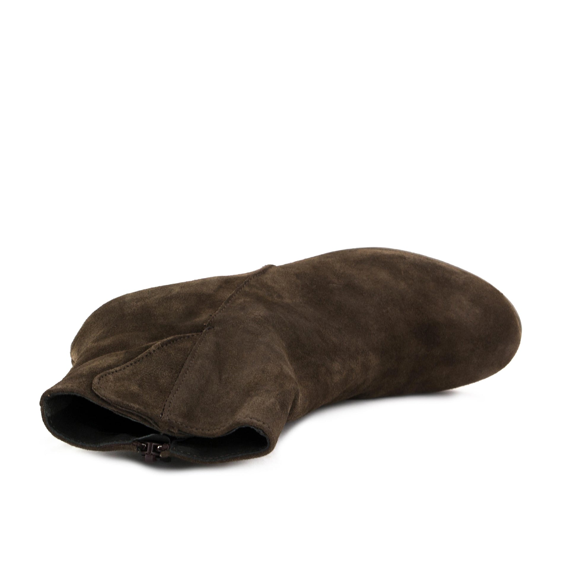 Botín taupe con cremallera TRONCHETTO de Café Noir - TRONCHETTO-115-6.jpg