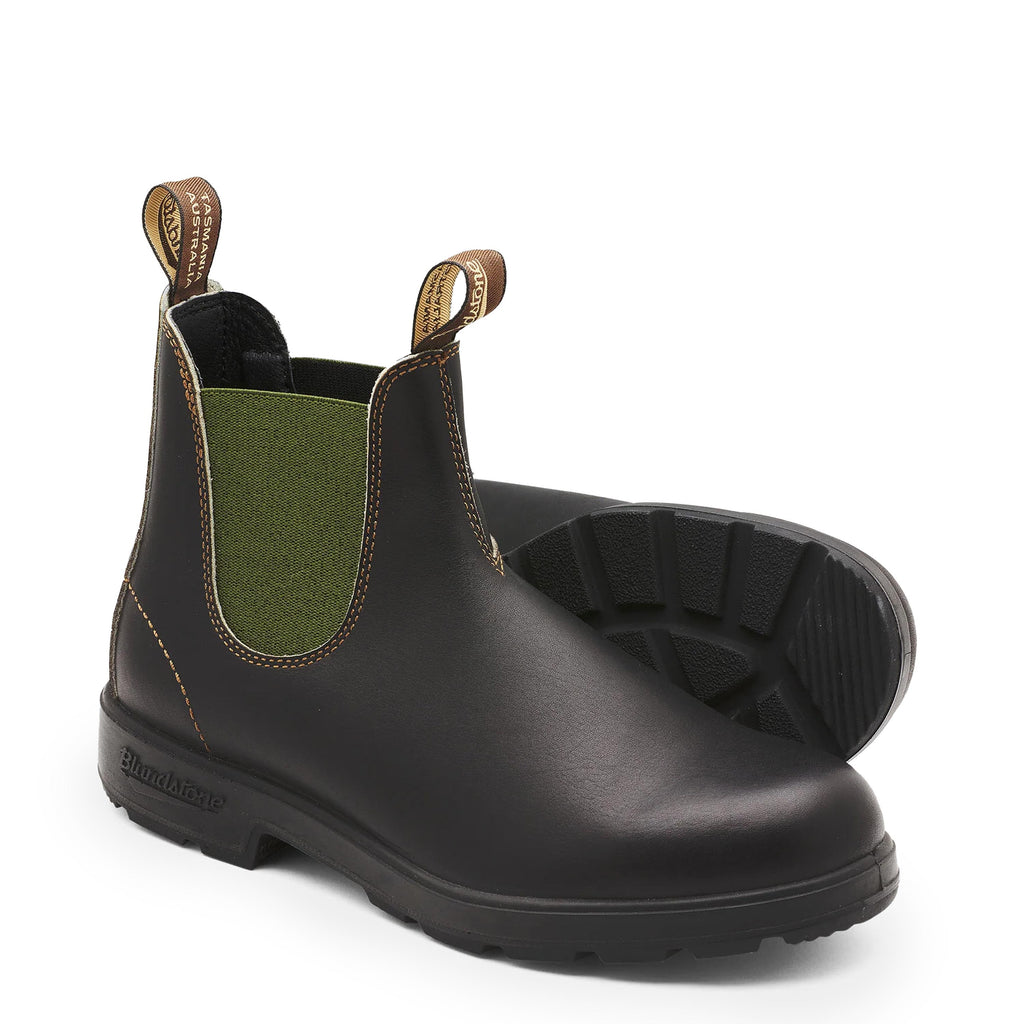 Botín marrón con elástico 519 de Blundstone - 519-12VERDE-3.jpg