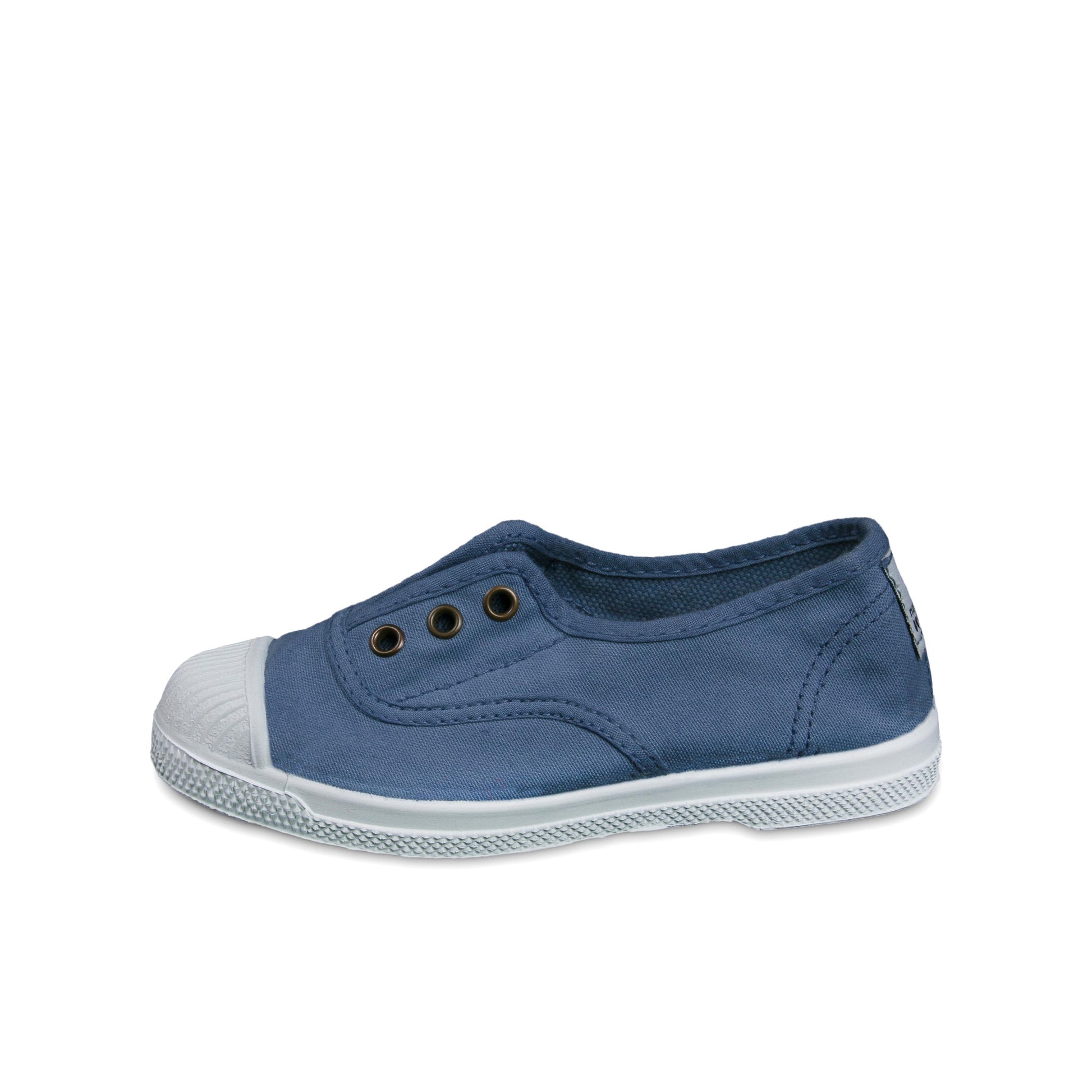 Zapatilla azul jeans con elástico LONA470 Natural World - LONA470-119-1.jpg