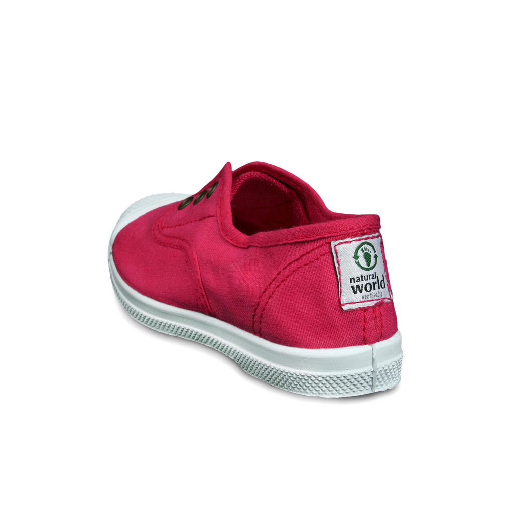 Zapatilla fucsia con elástico LONA470 Natural World - LONA470-65-4.jpg