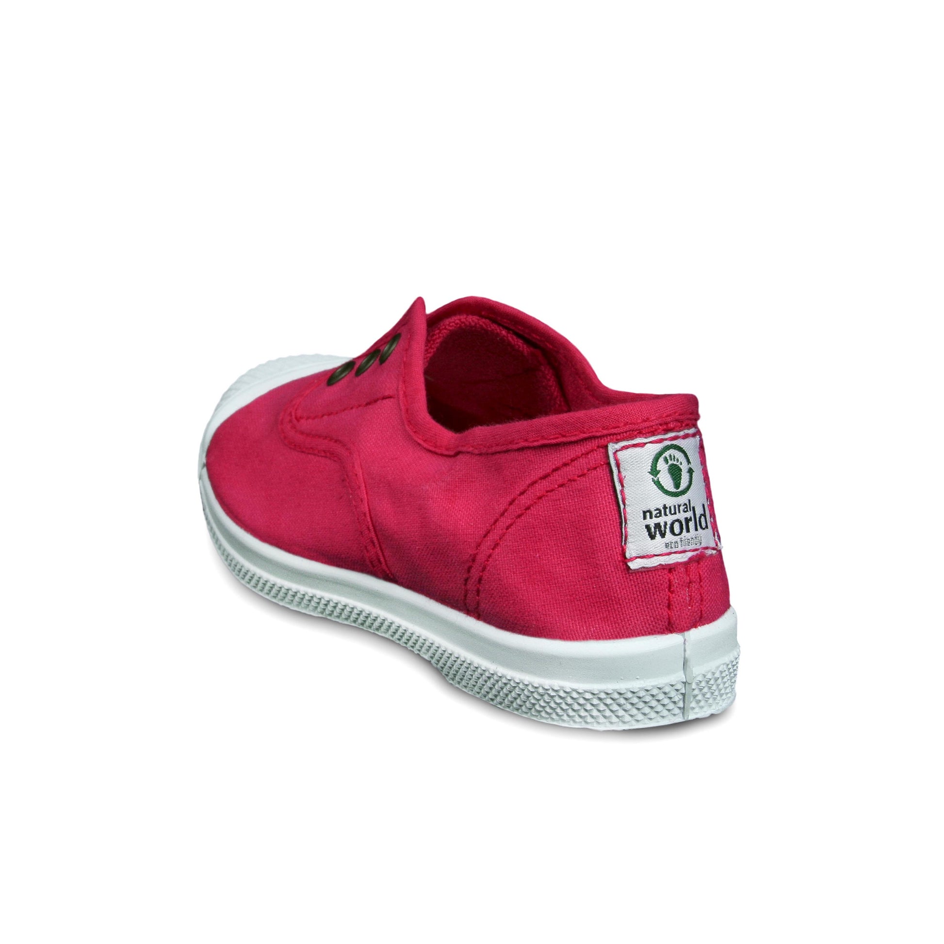 Zapatilla fucsia con elástico LONA470 Natural World - LONA470-65-4.jpg