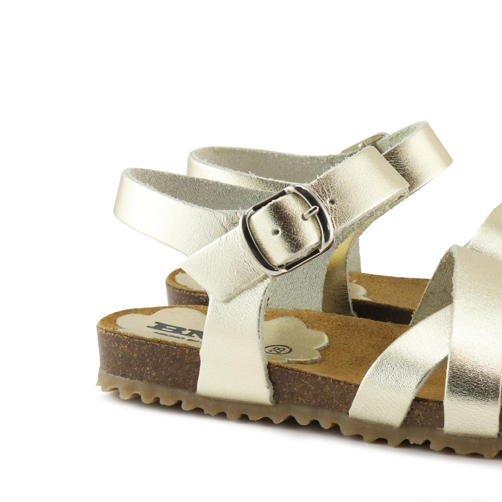 Sandalia plana dorado con hebilla 11506 de Pepa & Cris - 11506-48-5.jpg