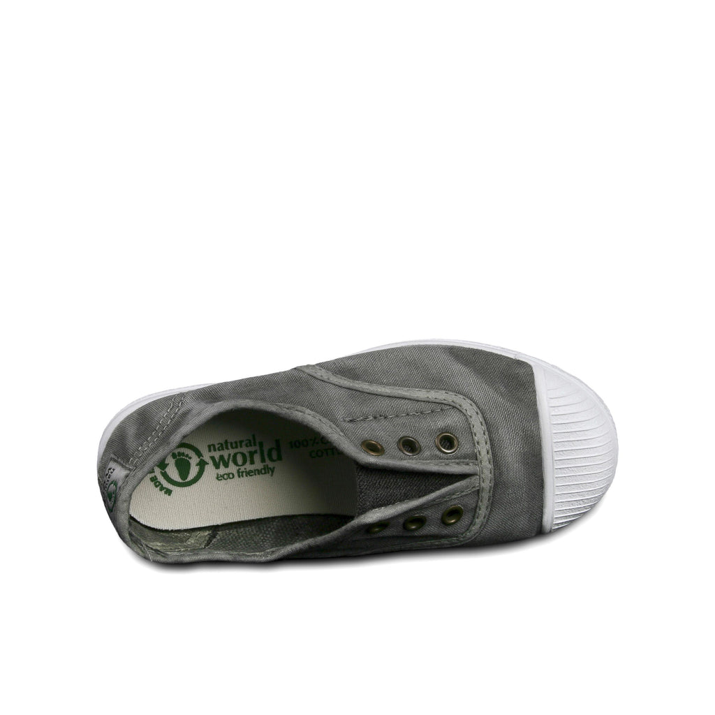 Zapatilla gris lavado con elástico LONA470 Natural World - LONA470-131-6.jpg