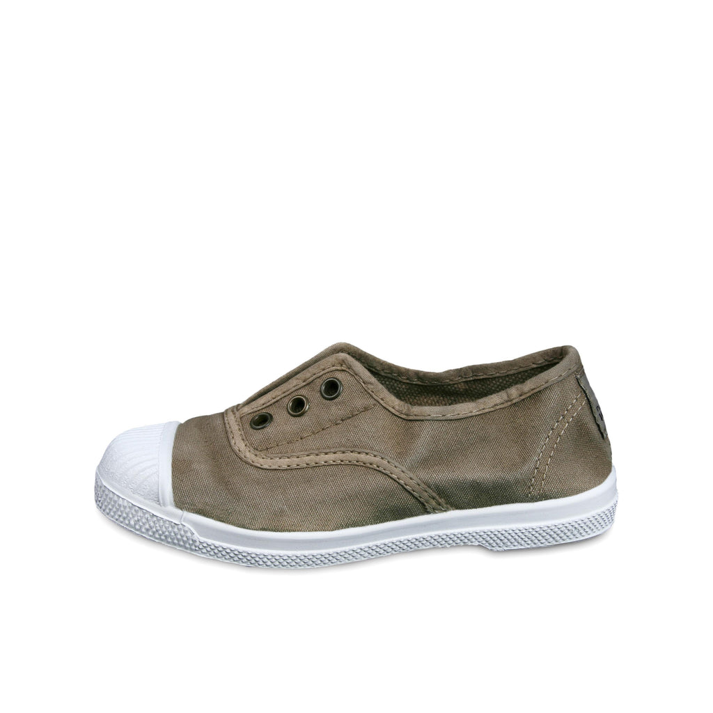 Zapatilla beige lavado con elástico LONA470 Natural World - LONA470-129-1.jpg