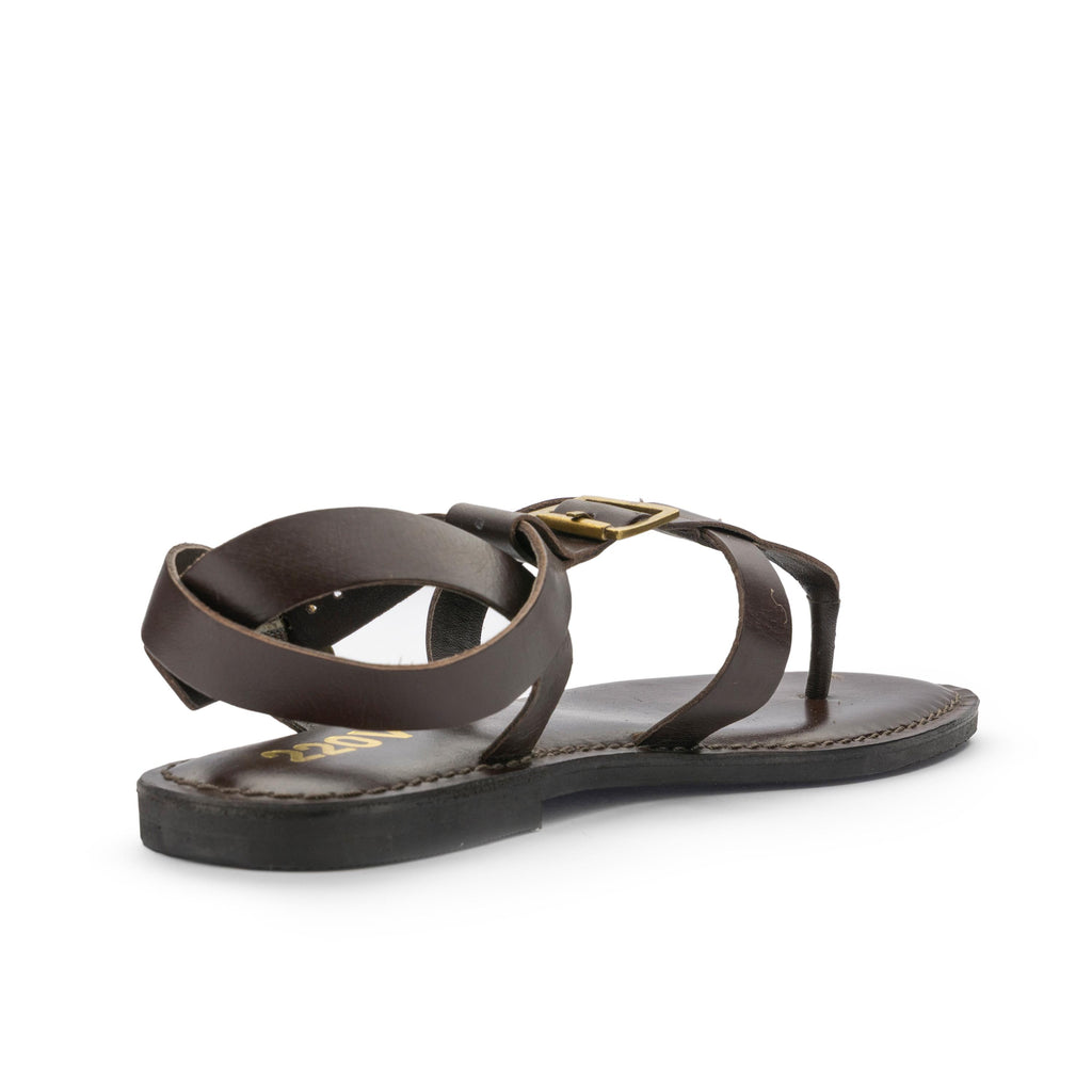 Sandalia plana marrón con hebilla TEBA de 220V - TEBA-12-3.jpg