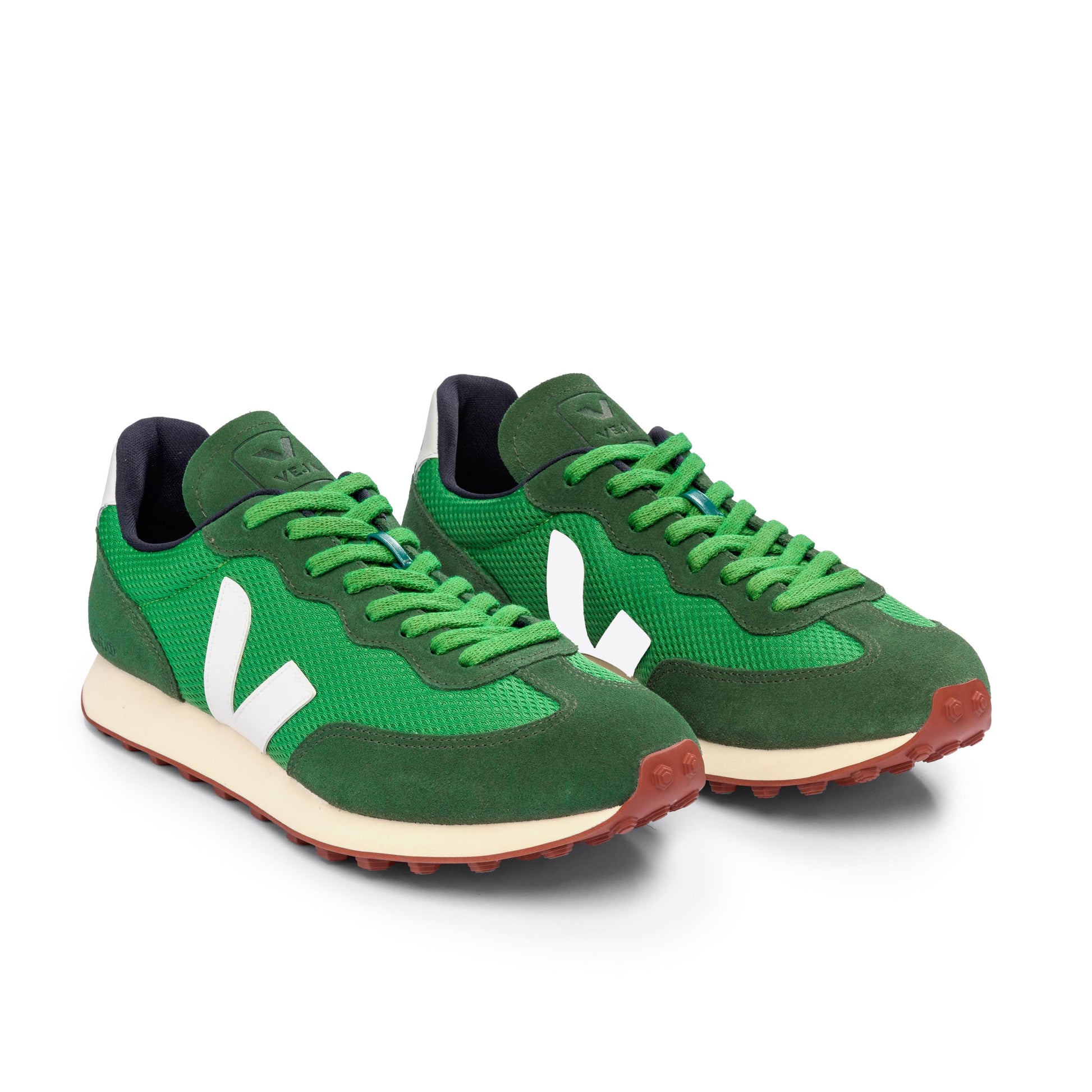Deportiva verde esmeralda con cordón RIOBRANCO de Veja - RIOBRANCO-333-3.jpg