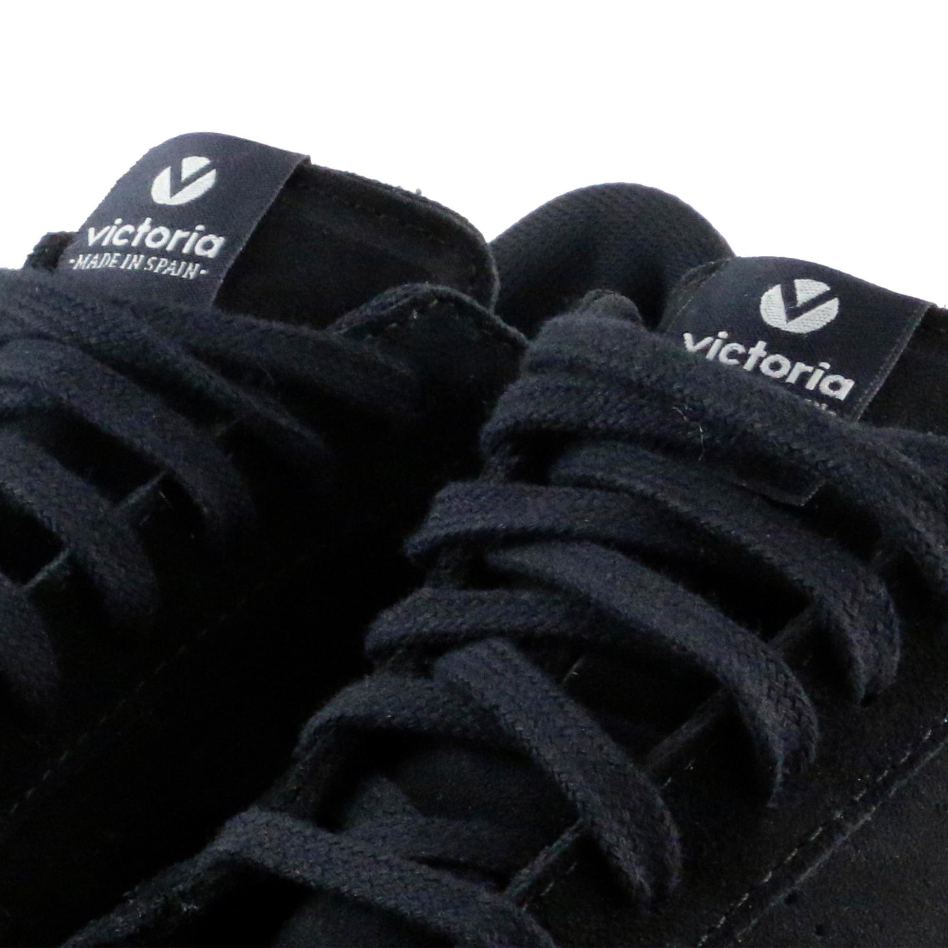 Zapatilla ante negro con cordón 92118 Victoria - 092118-31-5.jpg