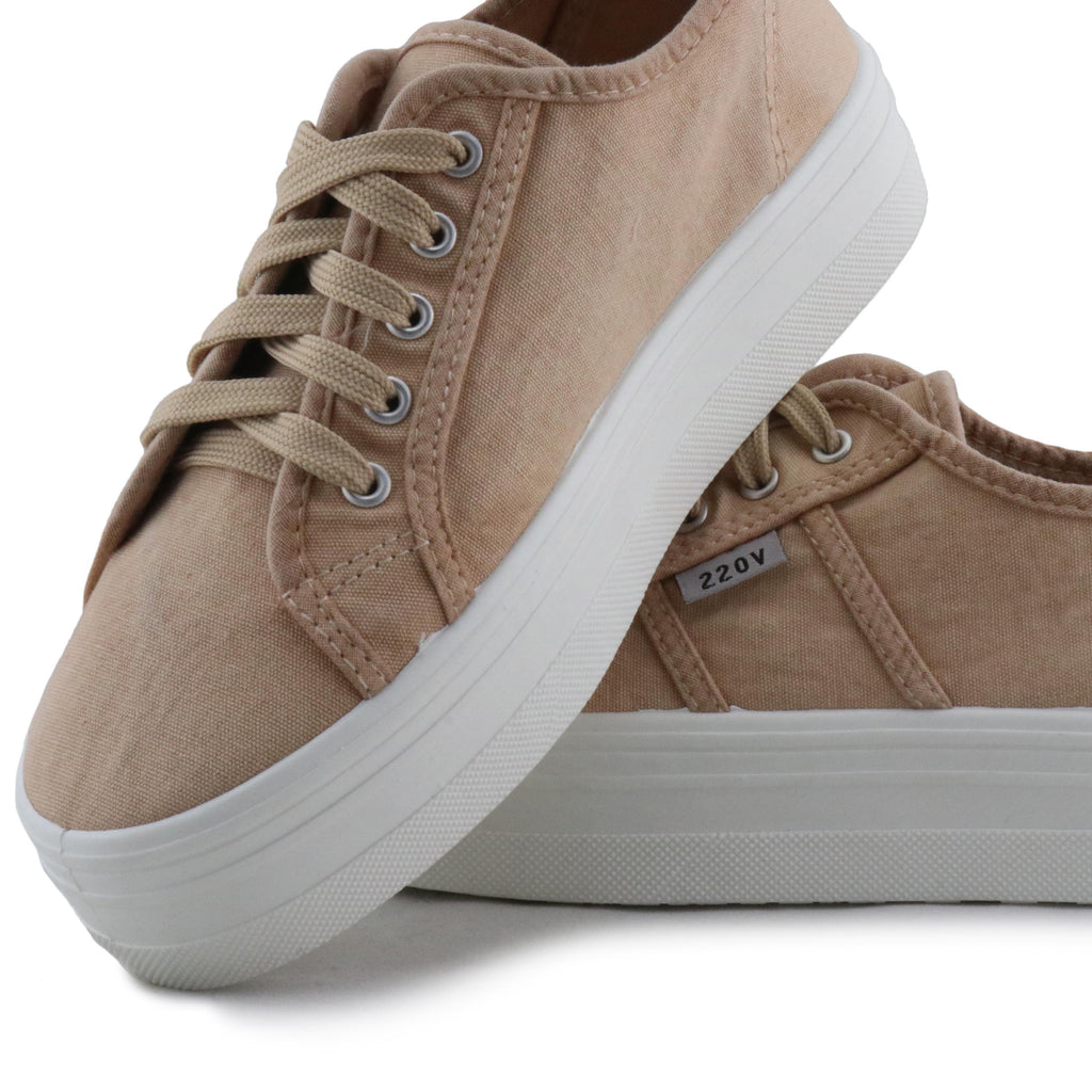 Zapatilla beige lavado con cordón CAPRI de 220V - CAPRI-129-6.jpg