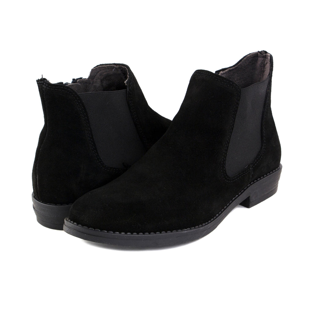 Botín ante negro con cremallera y elástico 14567 Jeromín - 14567-31-2.jpg