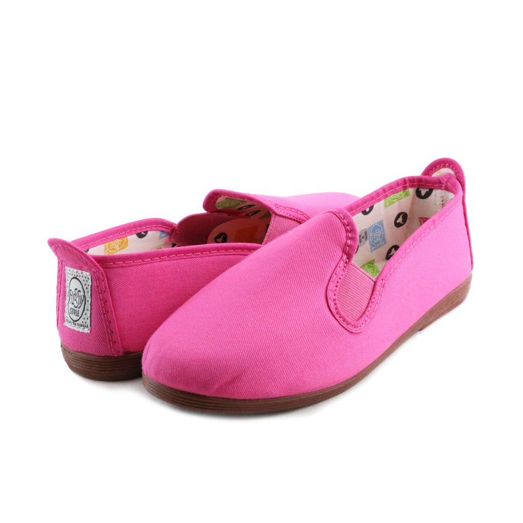 Zapatilla frambuesa con elástico 50055 de Flossy Style - 50055-107-2.jpg