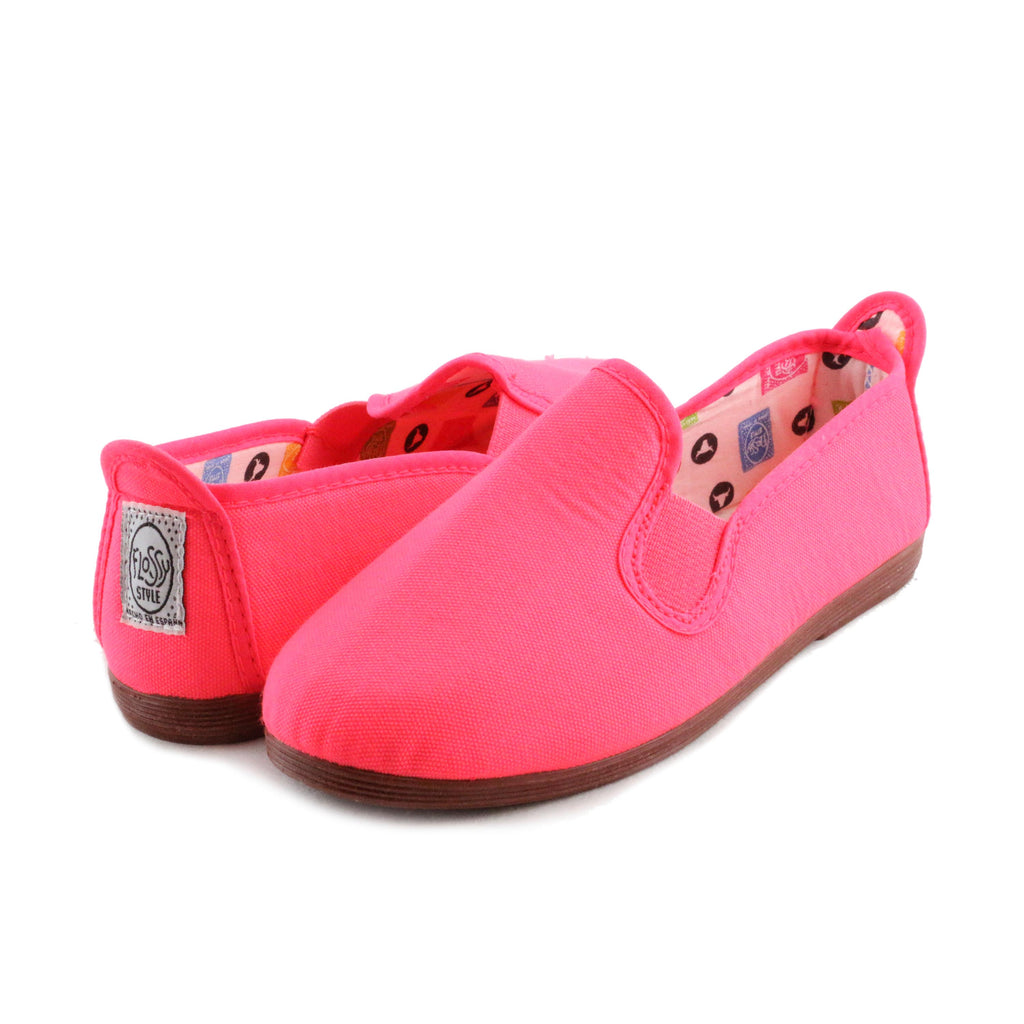 Zapatilla fucsia con elástico 50055 de Flossy Style - 50055-65-2.jpg