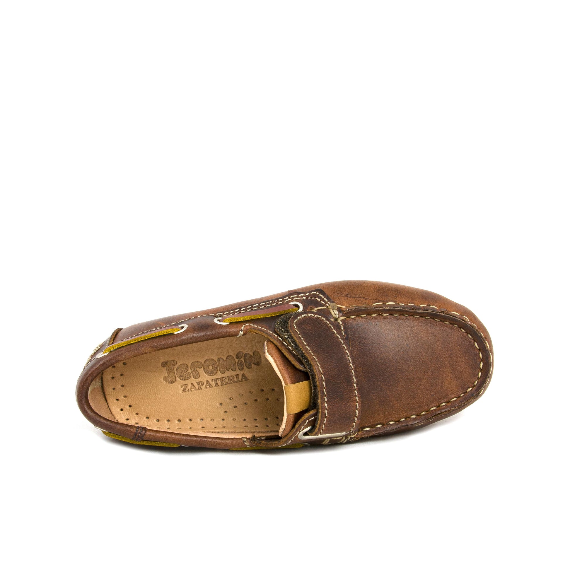 Náutico marrón de verano con velcro KARAVEL de Jeromín - KARAVEL-12-6.jpg