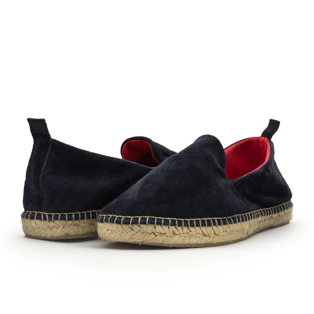 Alpargata plana cerrada ante azul 50570 de Norteñas - 50570-27-2.jpg