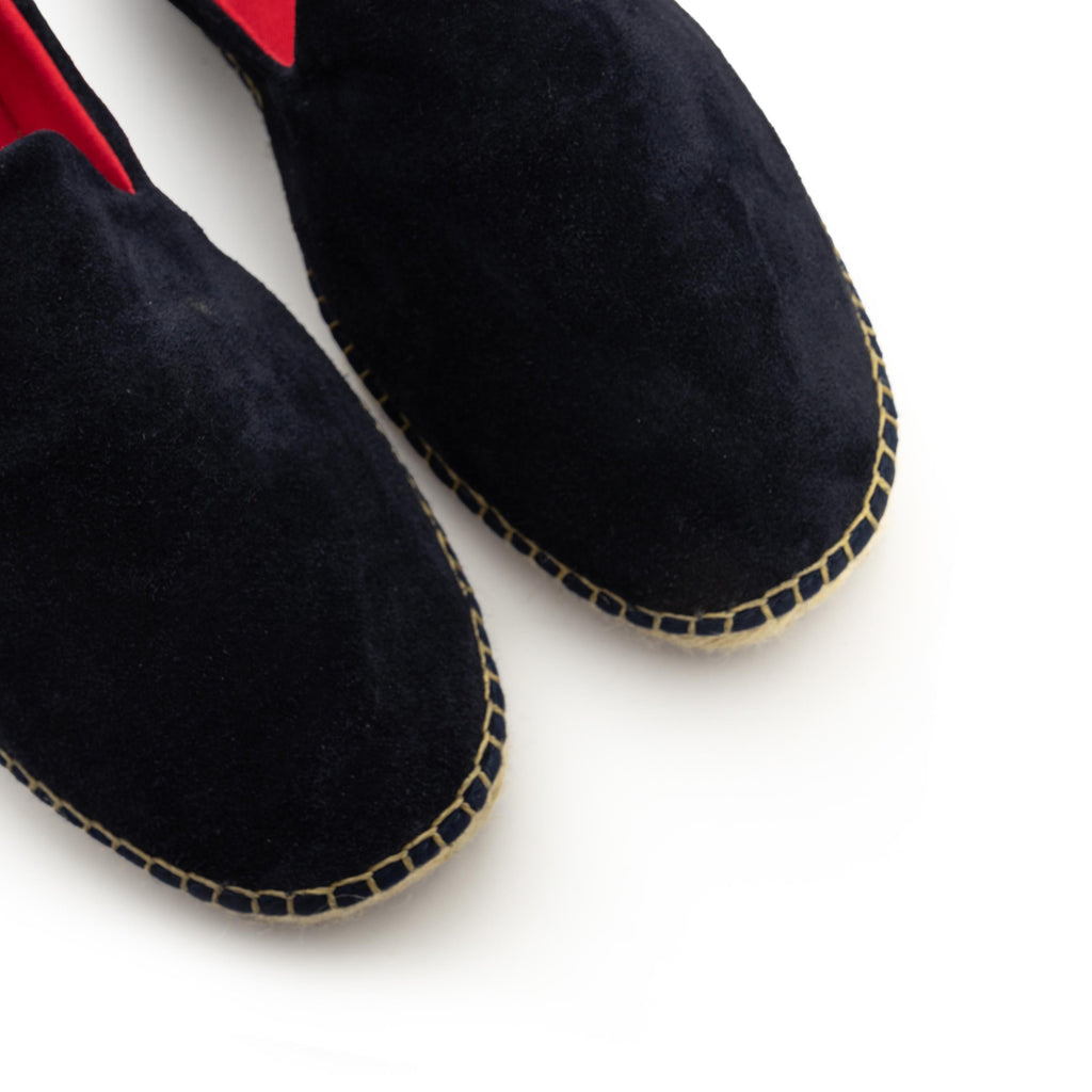 Alpargata plana cerrada ante azul 50570 de Norteñas - 50570-27-6.jpg