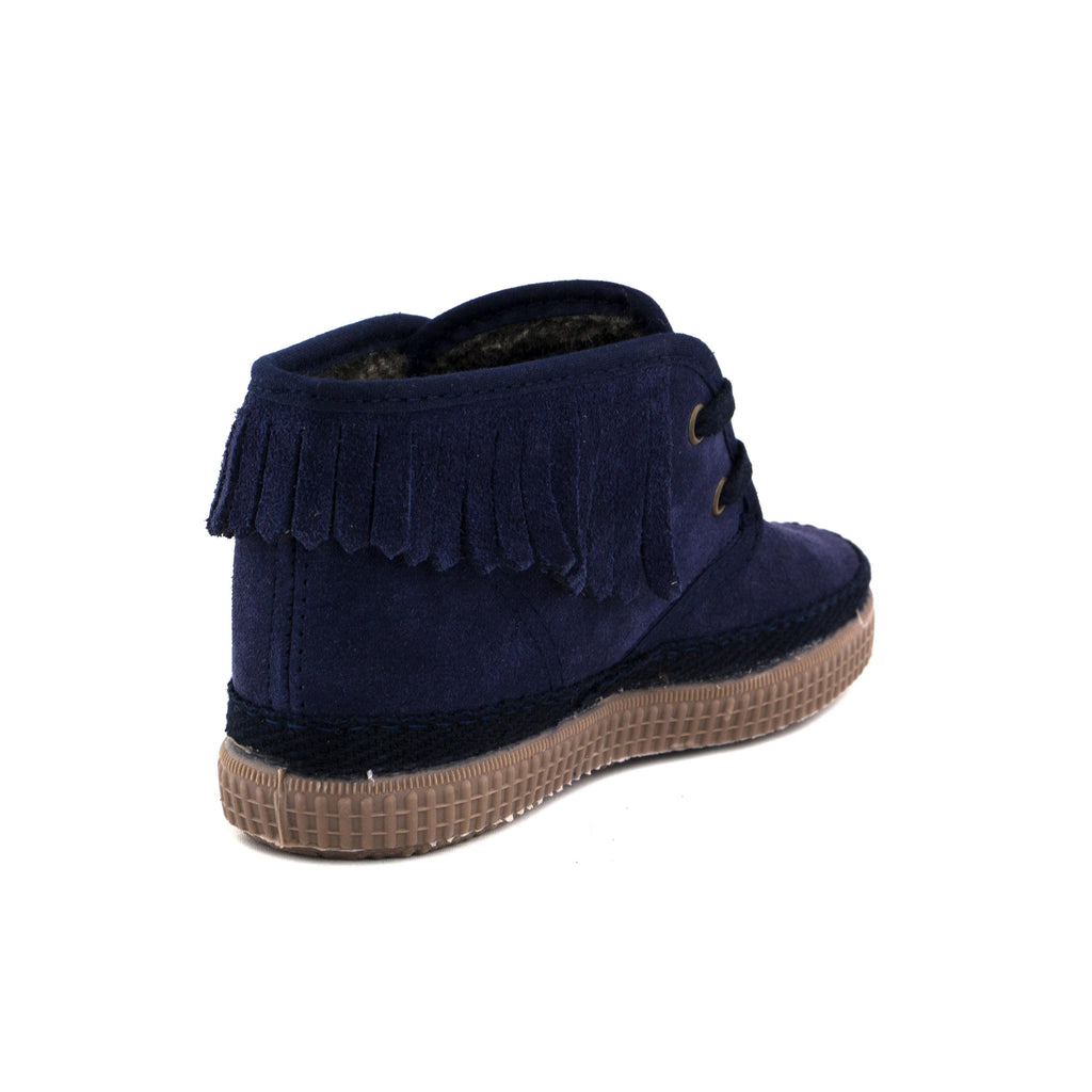 Bota ante azul forrada con cordón 523 Natural World - 523-27-3.jpg