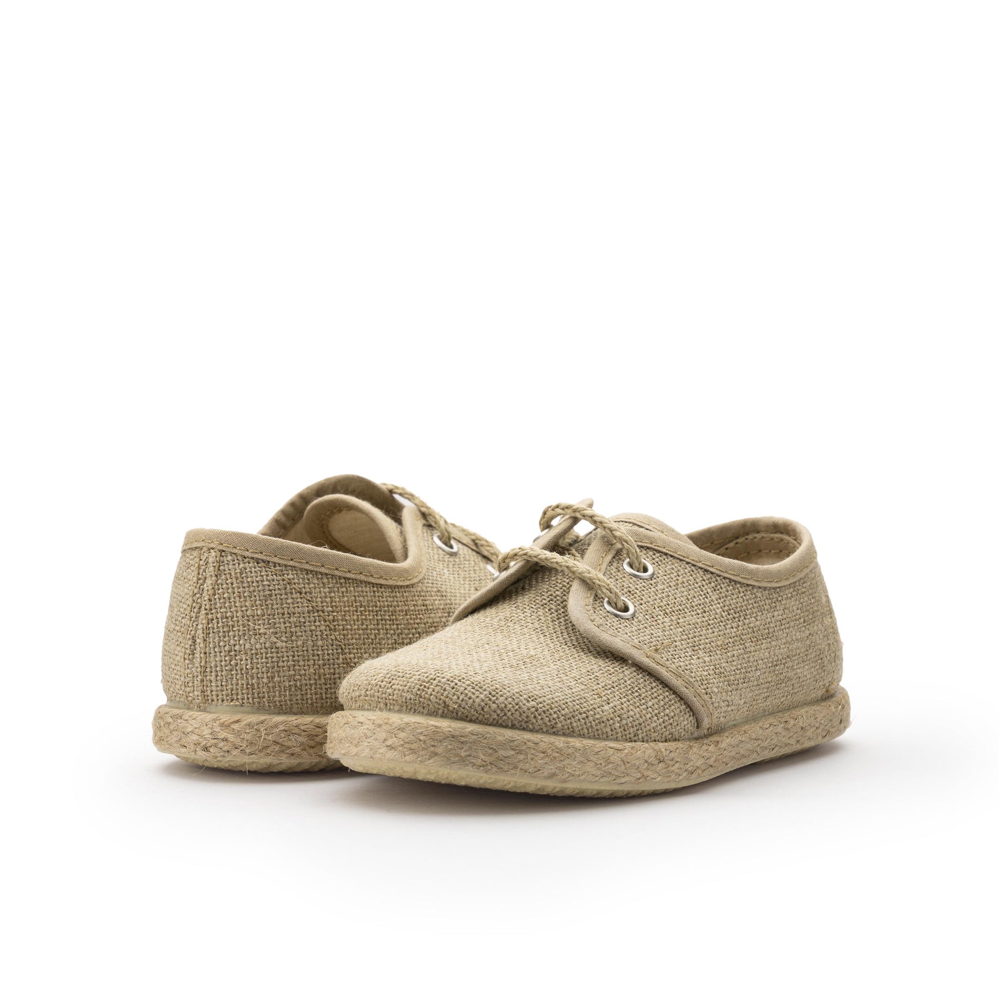 Alpargata plana cerrada lino con cordón 2133 Pepa&Cris - 2133-404-2.jpg