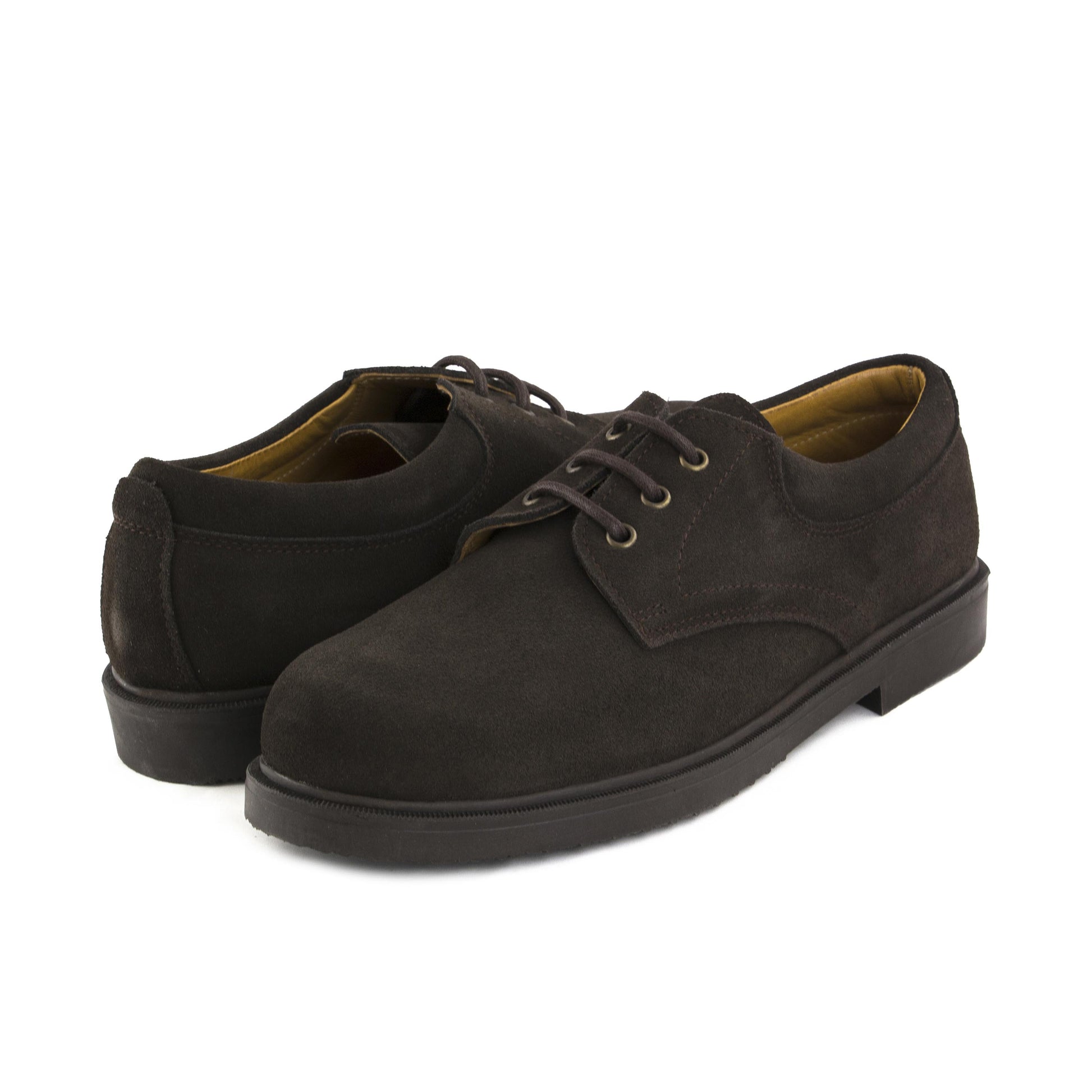 Blucher liso elegante ante marrón con cordón 51 Jeromín - 51-26-2.jpg