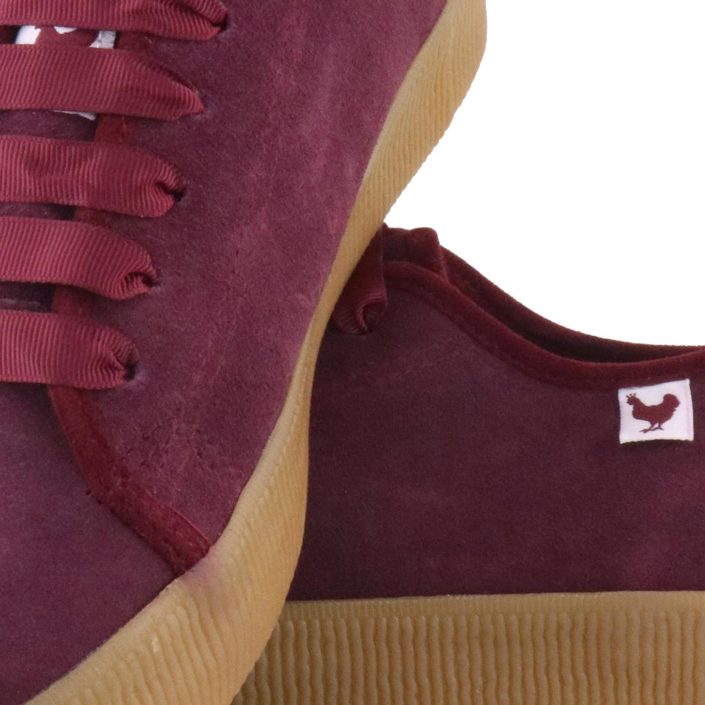 Zapatilla ante burdeos con cordón YOKO Walk in Pitas - YOKO-70-6.jpg