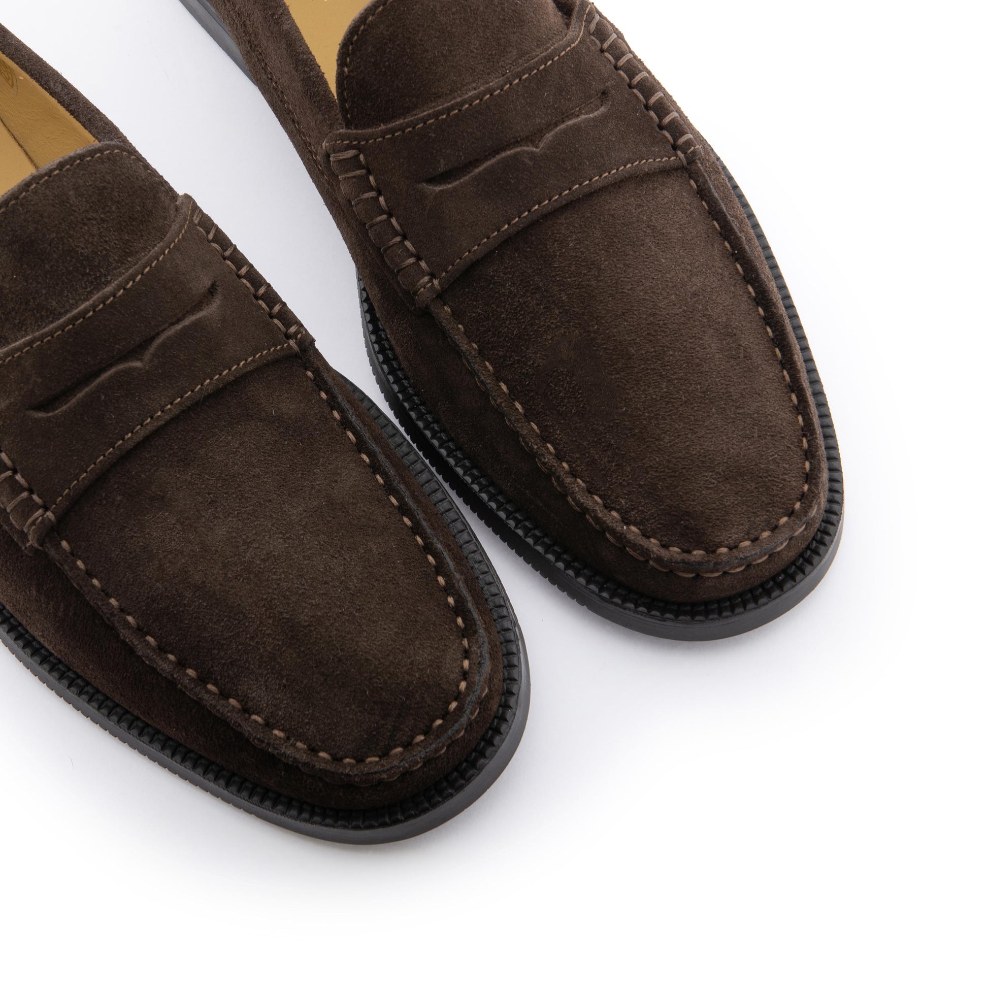 Mocasín serraje marrón con antifaz 513 de Castellano - 513-26-6.jpg