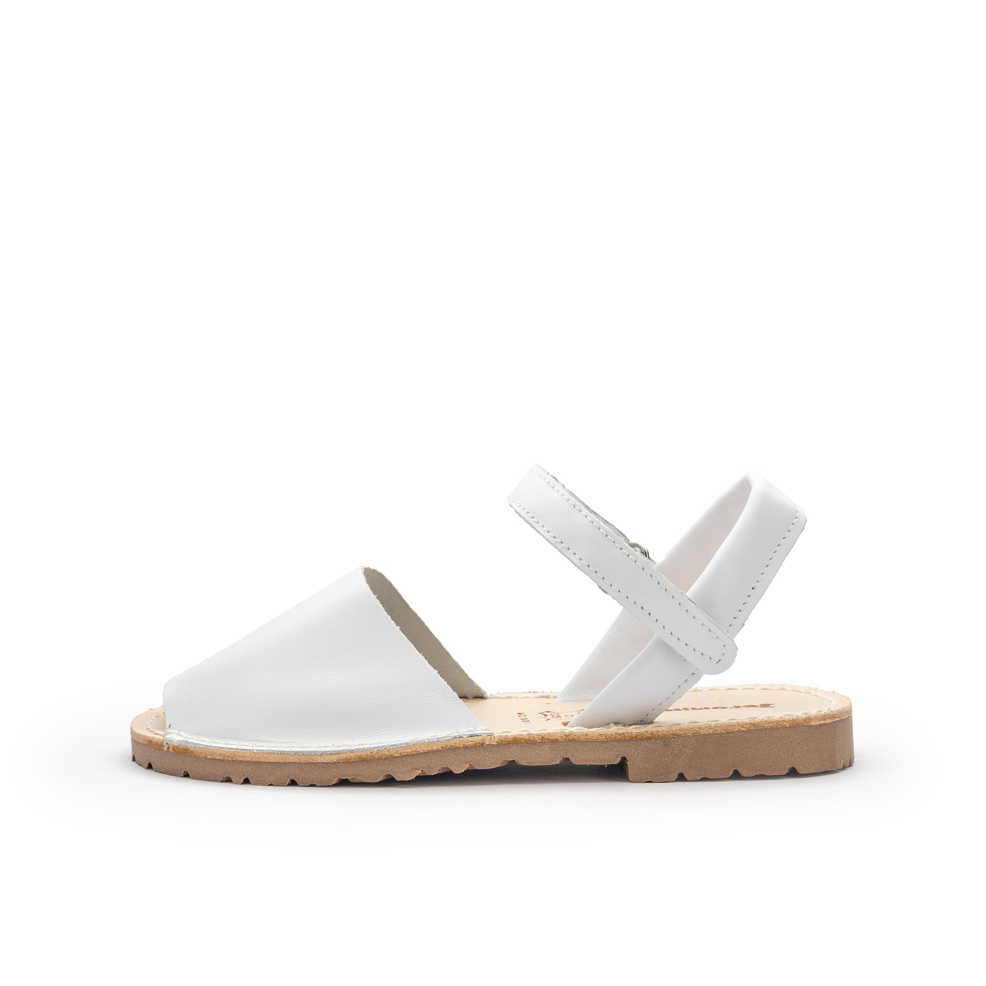 Menorquina plana blanco con velcro 1041 de Jeromín - 1041-30P-1.jpg