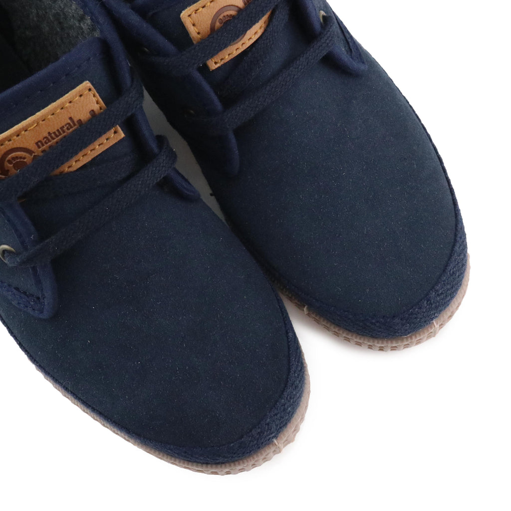 Bota ante azul forrada con cordón 521 Natural World - 521-27-6.jpg