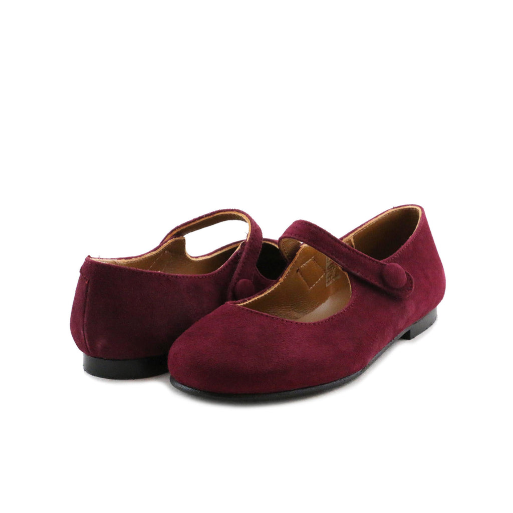 Mercedita ante burdeos con botón y velcro 851 Jeromín - 851-314-2.jpg