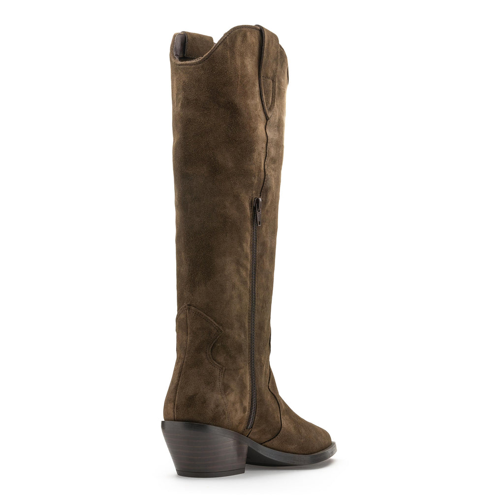 Bota cowboy ante marrón con cremallera 5253 de Alpe - 5253-26-3.jpg