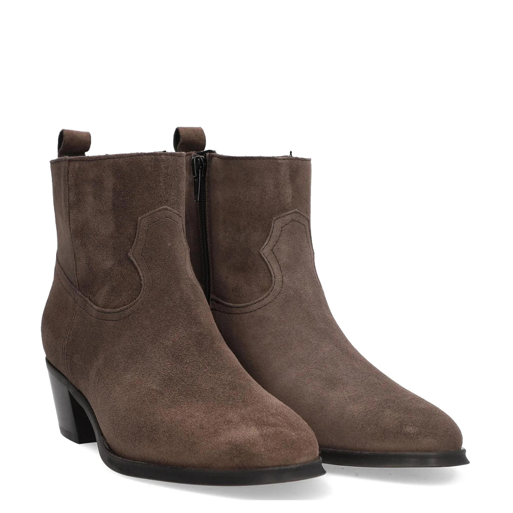 Botín cowboy con tacón imán con cremallera 5266 de Alpe