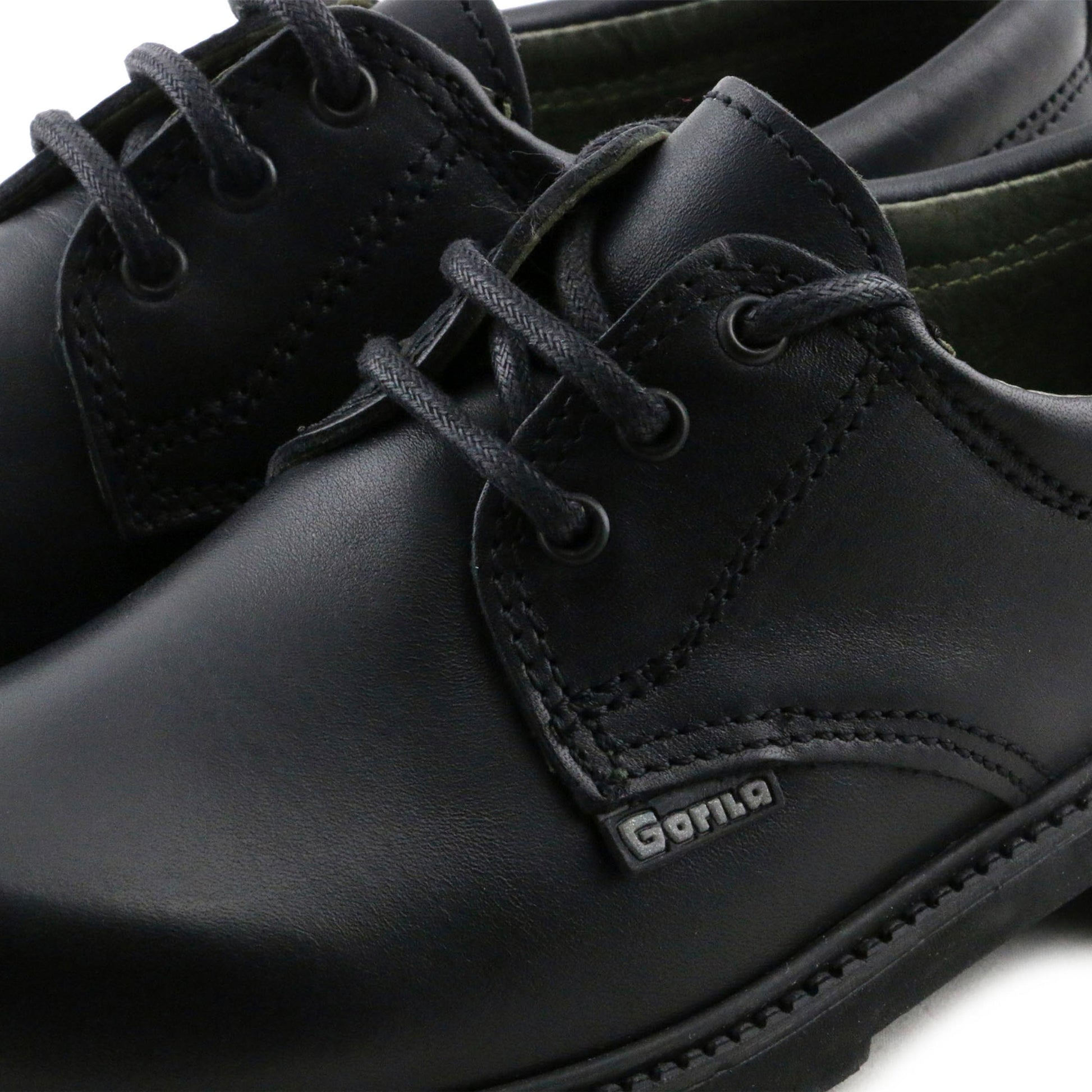 Blucher negro para el colegio con cordón 4076 de Gorila - 4076-20-6.jpg