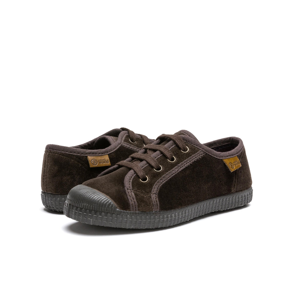 Zapatilla marrón con cordón 533 de Natural World - 533-12-2.jpg