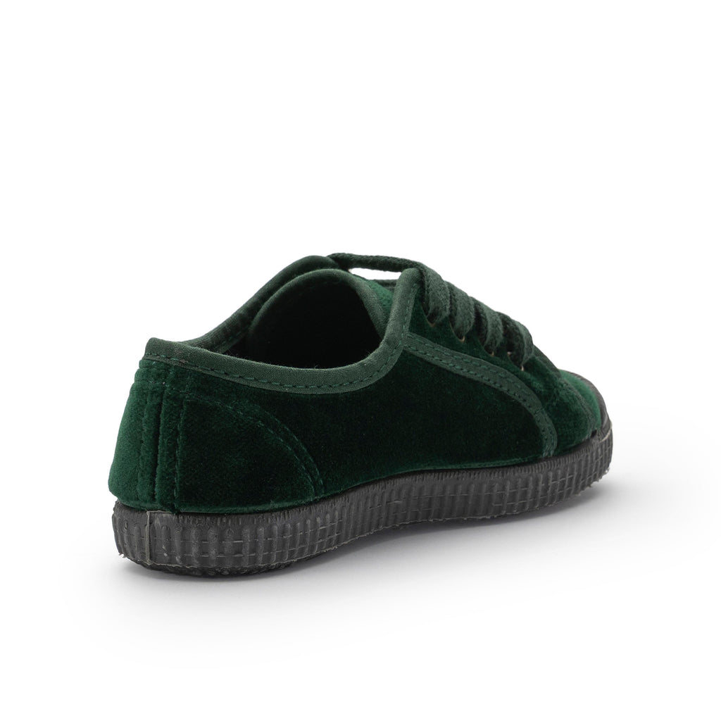 Zapatilla verde con cordón 533 de Natural World