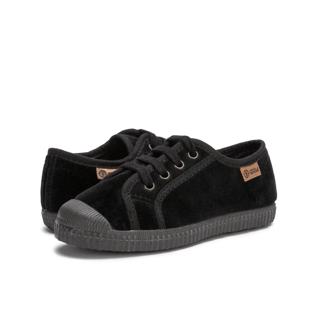 Zapatilla negro con cordón 533 de Natural World - 533-20-2.jpg