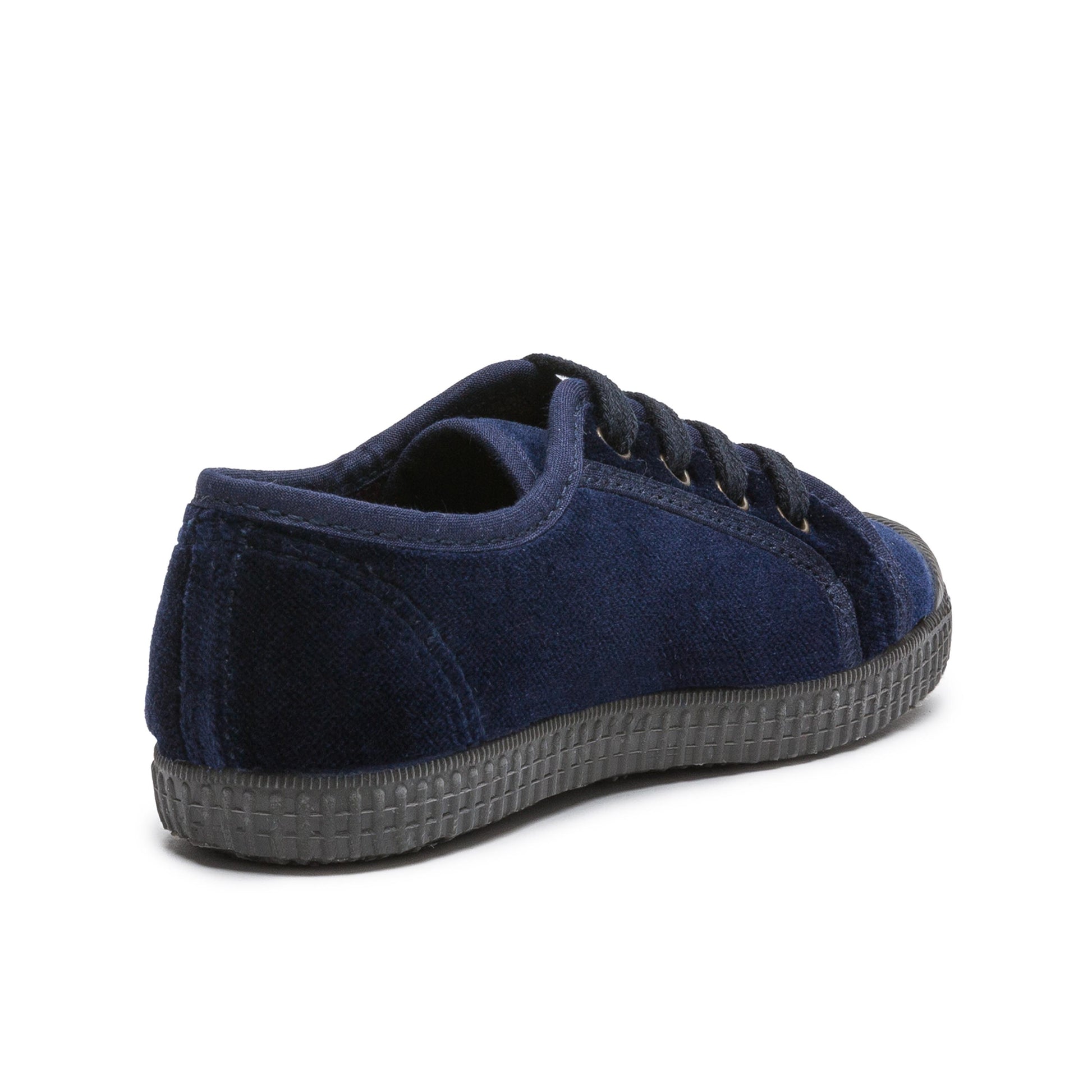 Zapatilla azul con cordón 533 de Natural World - 533-7-3.jpg