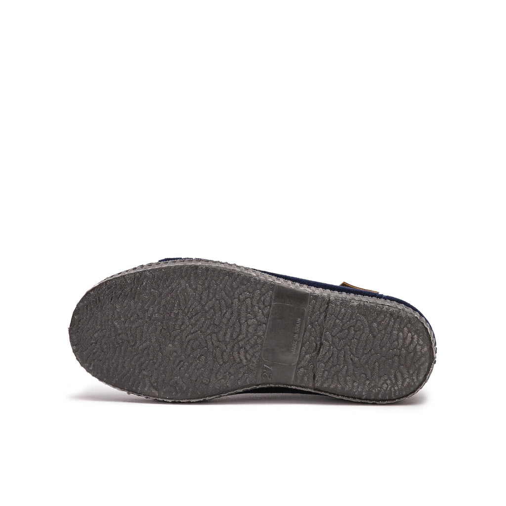 Zapatilla azul con cordón 533 de Natural World - 533-7-4.jpg