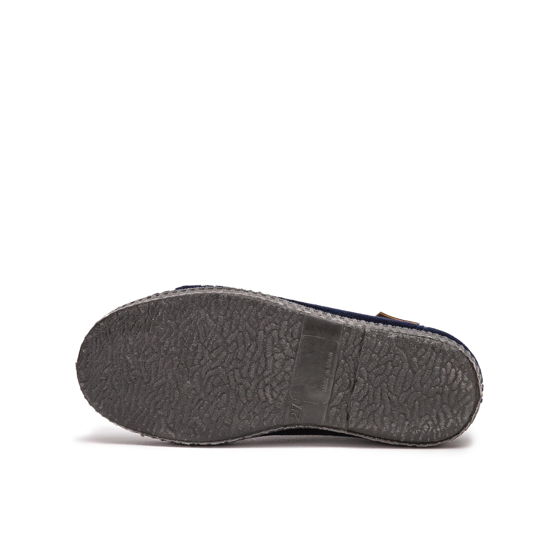 Zapatilla azul con cordón 533 de Natural World - 533-7-4.jpg