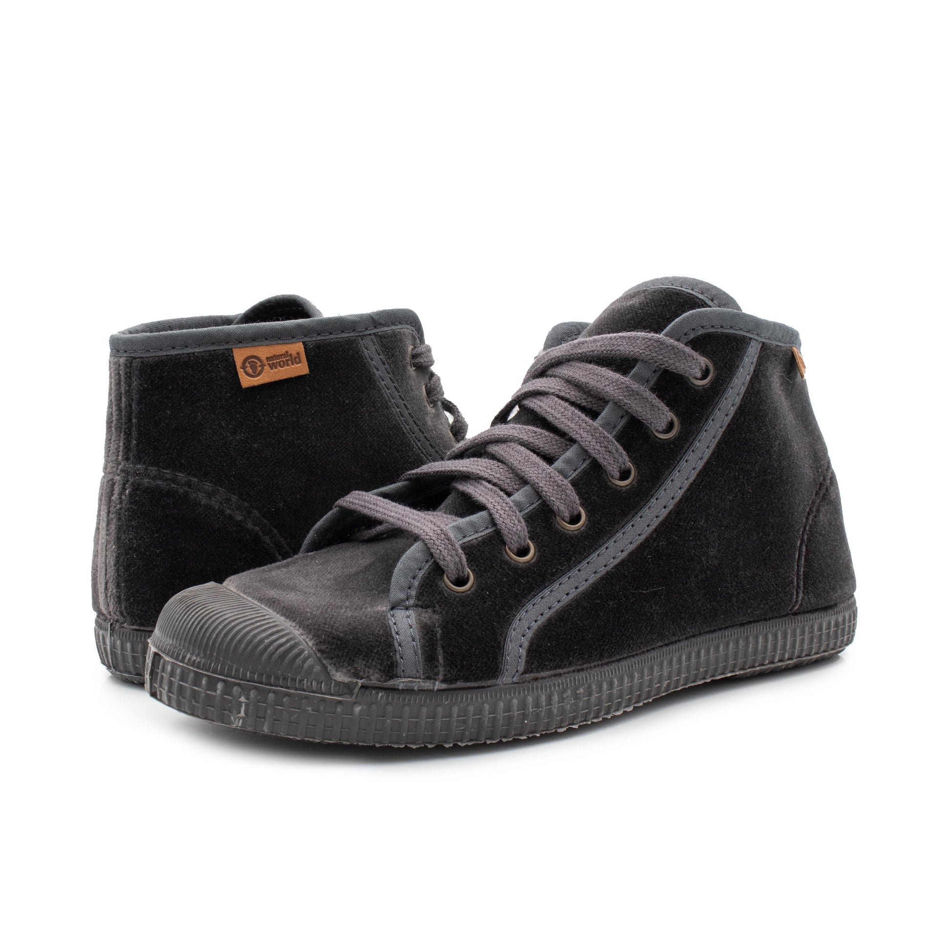 Bota casual gris con cordón 534 de Natural World - 534-16-2.jpg