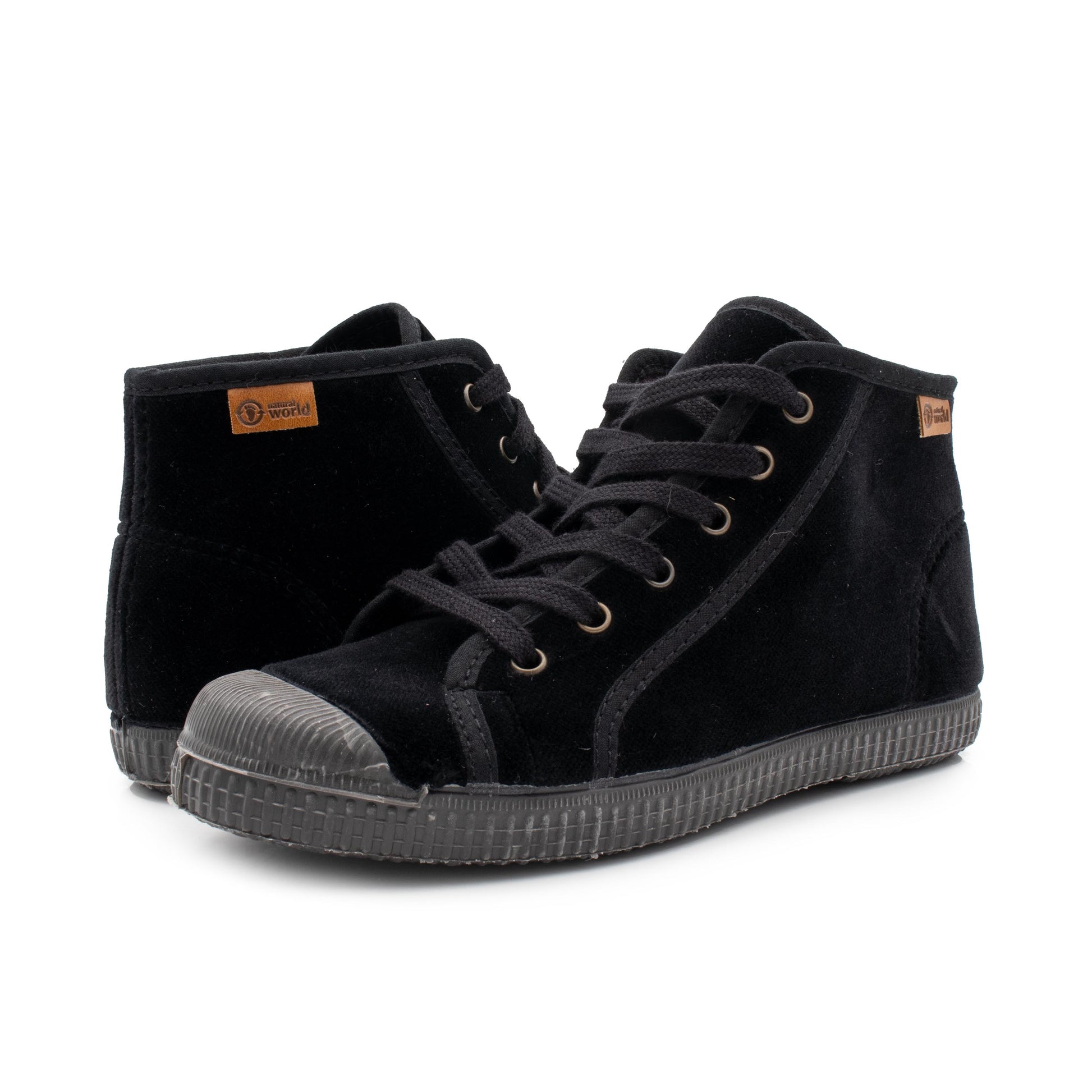 Bota casual negro con cordón 534 de Natural World - 534-20-2.jpg