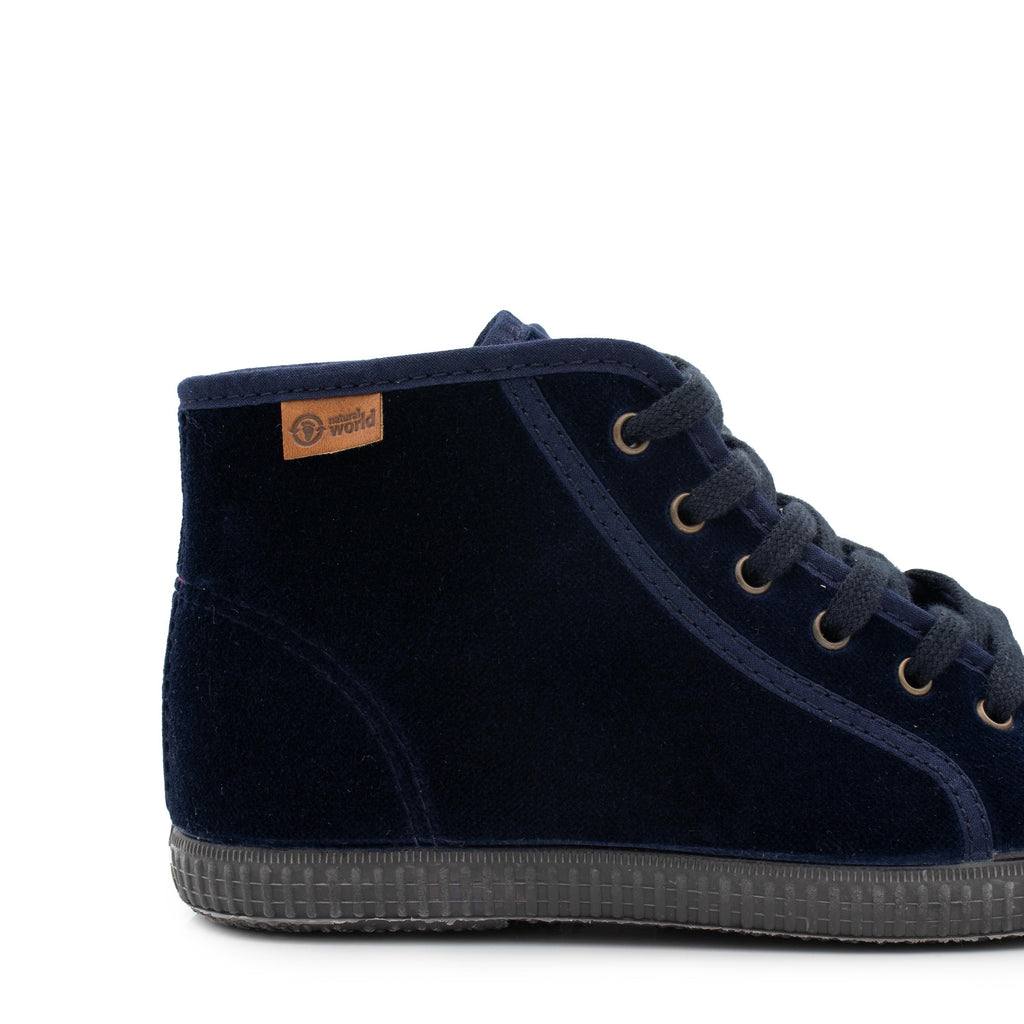 Bota casual azul con cordón 534 de Natural World - 534-7-5.jpg