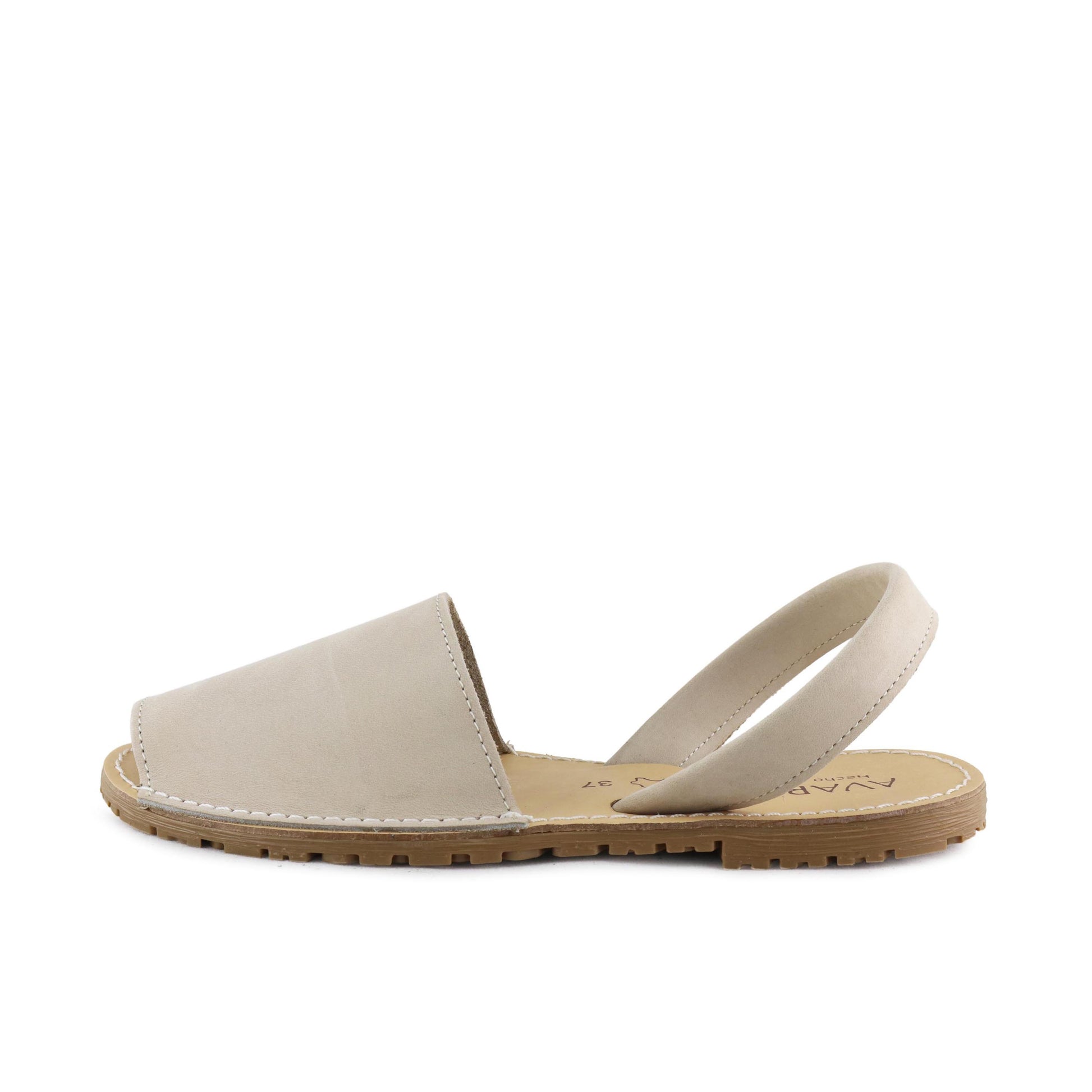 Menorquina plana nobuk beige oscuro 550 de Jeromín - 550-122-1.jpg