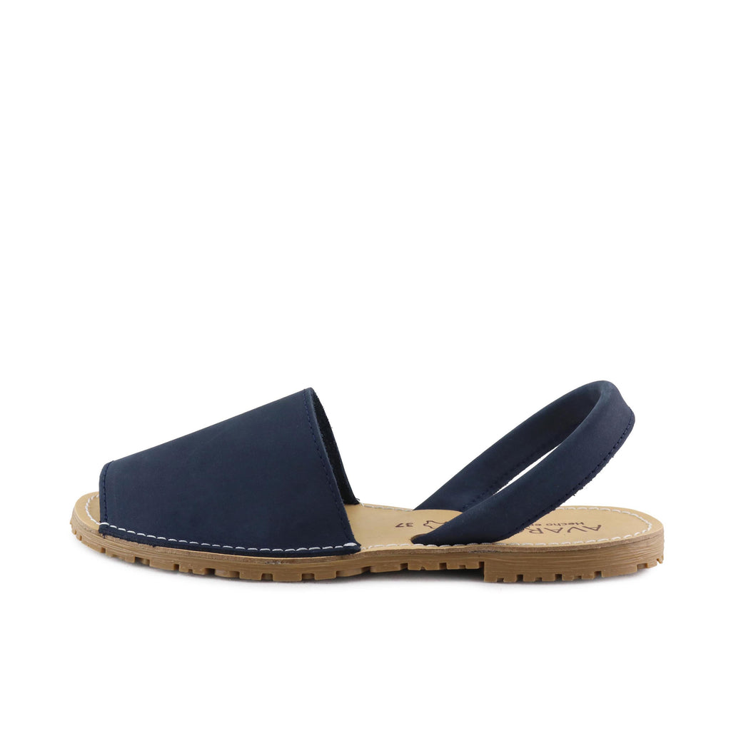 Menorquina plana nobuk azul 550 de Jeromín - 550-34-1.jpg