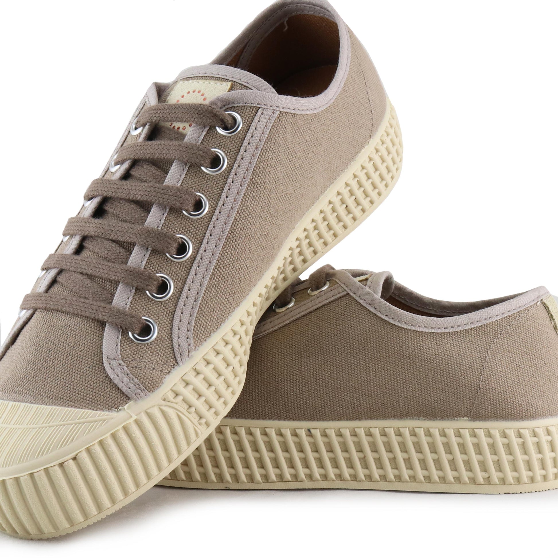 Zapatilla casual taupe con cordón 5500 de Jeromín - 5500-115-6.jpg