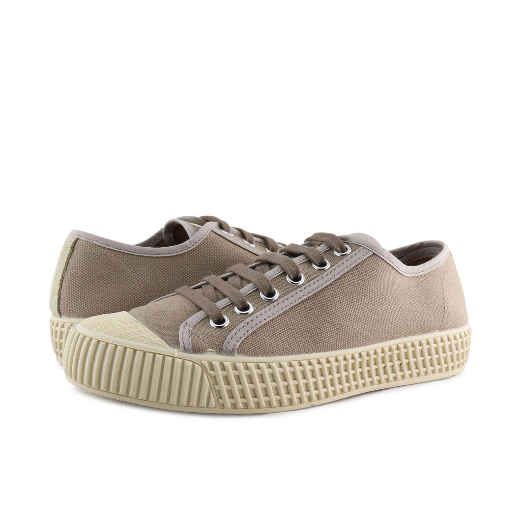 Zapatilla casual taupe con cordón 5500 de Jeromín - 5500-115-2.jpg