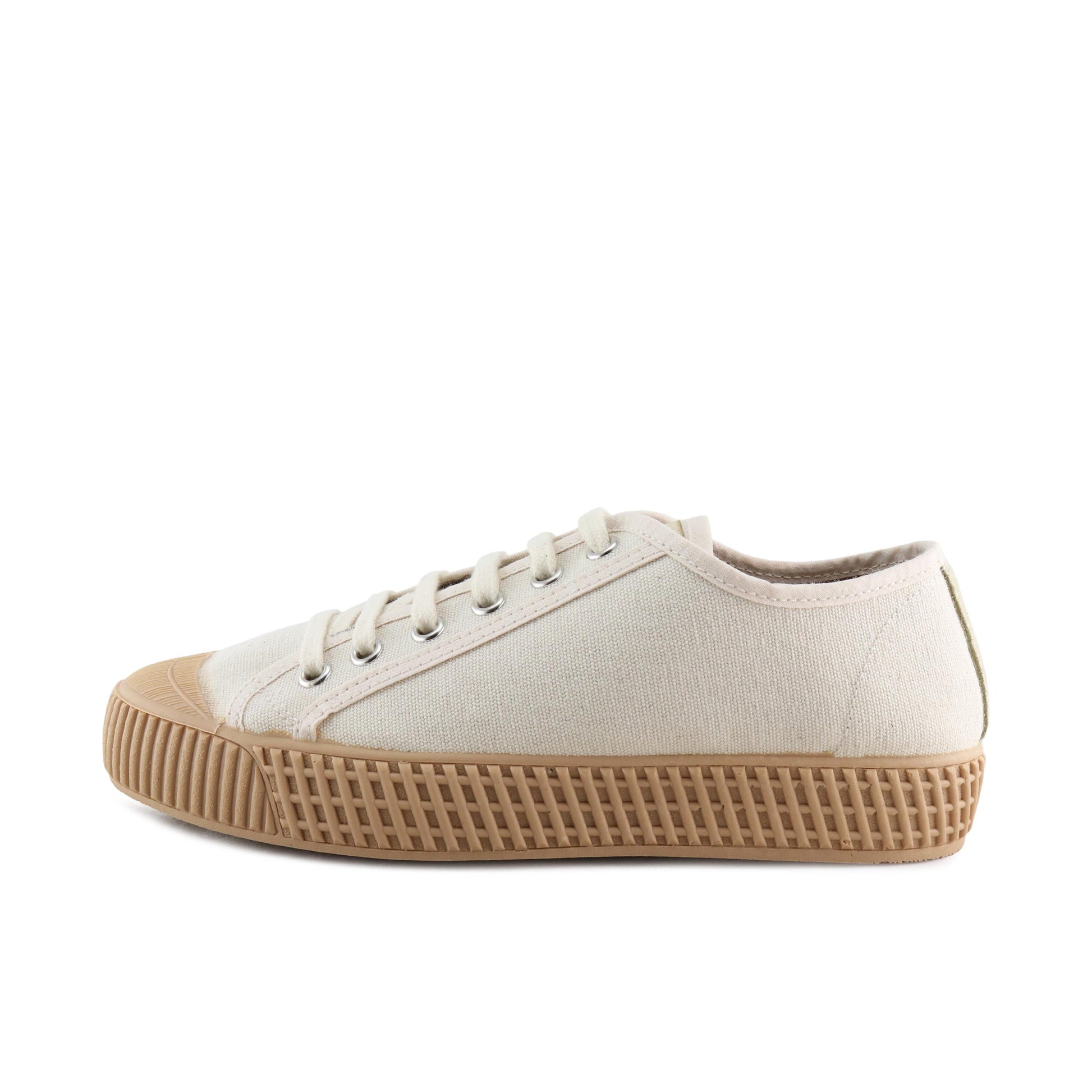 Zapatilla casual crudo con cordón 5500 de Jeromín - 5500-351-1.jpg