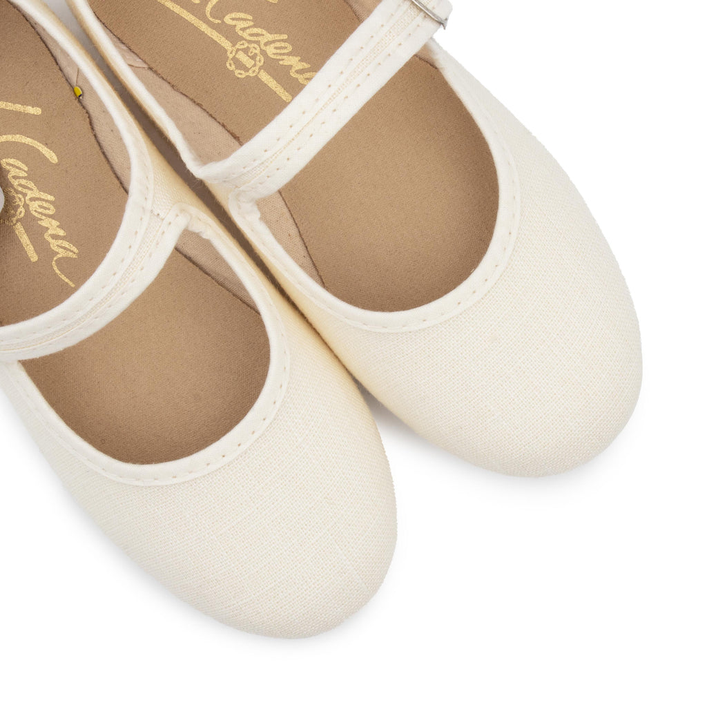 Mercedita crudo con hebilla y corchete 55080 La Cadena - 55080-351-6.jpg