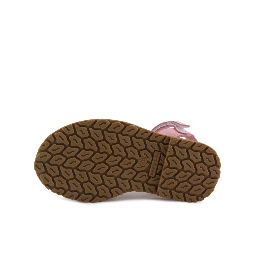 Menorquina plana nobuk rosa con velcro 551 de Jeromín - 551-265-4.jpg