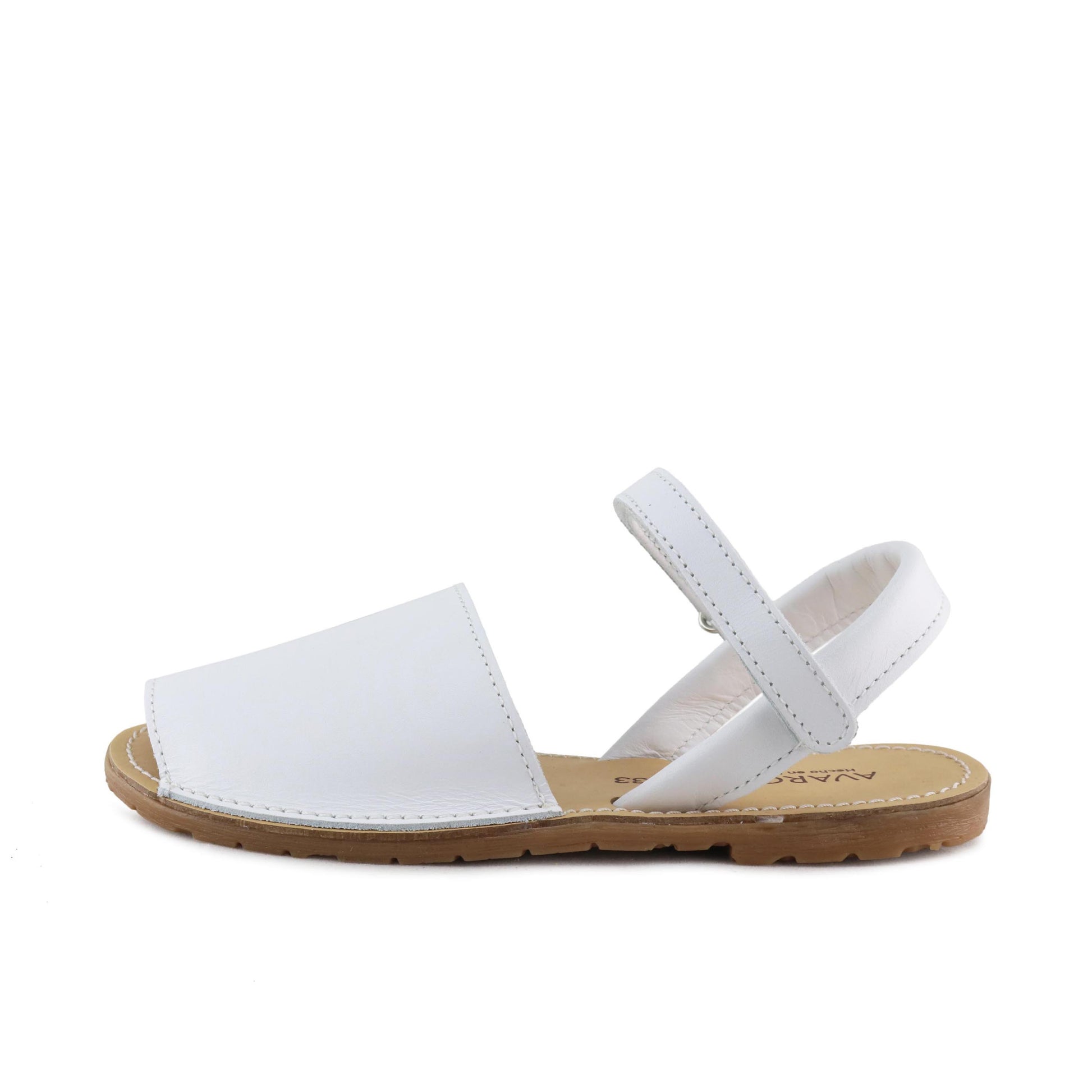 Menorquina plana blanco con velcro 551 de Jeromín - 551-30-1.jpg