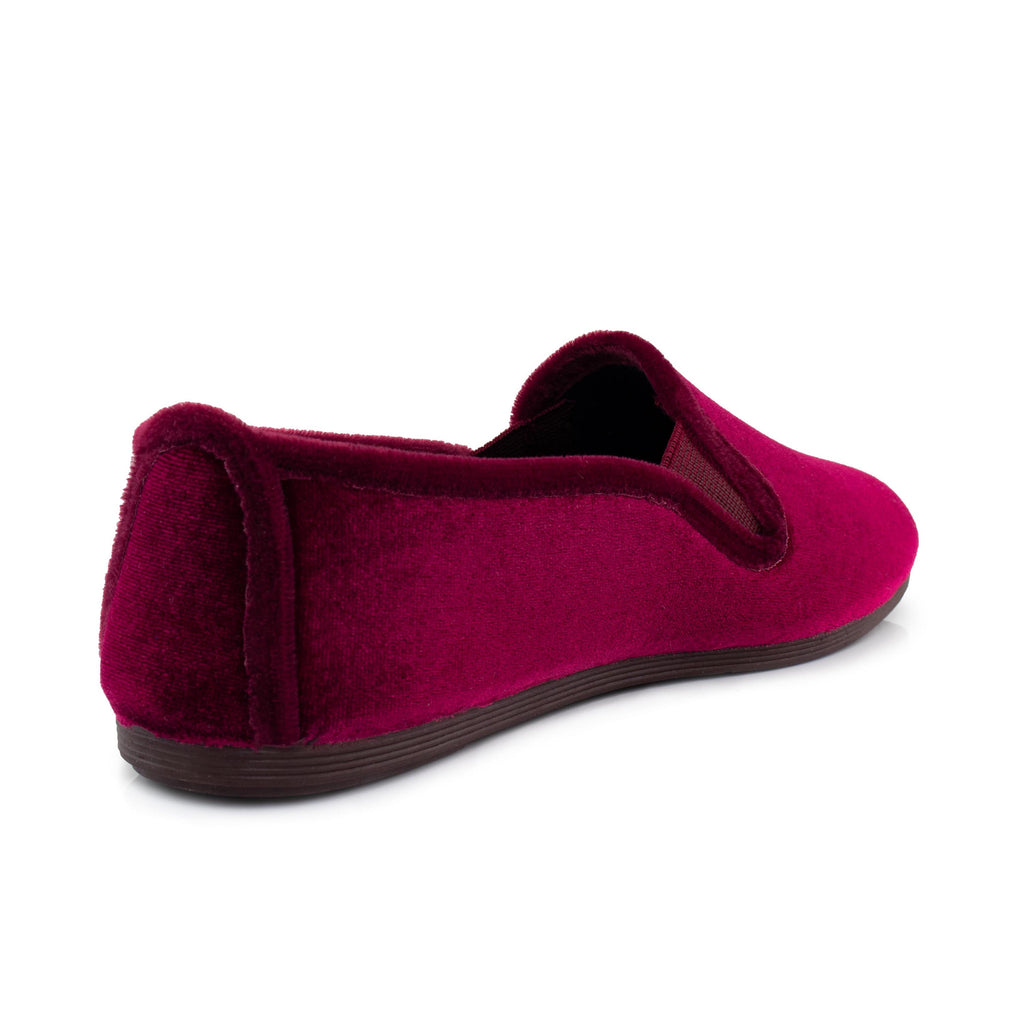 Zapatilla para casa cerrada burdeos 55107 de La Cadena - 55107-13-3.jpg